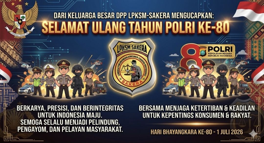 SELAMAT HARI BHAYANGKARA KE-80 TAHUN 2026